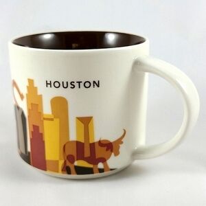 Starbucks Houston YOU ARE HERE Collection Collector Series  Coffee Tea Mug